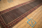 3.5x15 Antique Bijar Rug Runner