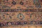 9x11.5 Antique Tea Washed Kerman Carpet