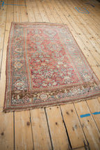 3.5x5.5 Vintage Distressed Bijar Rug