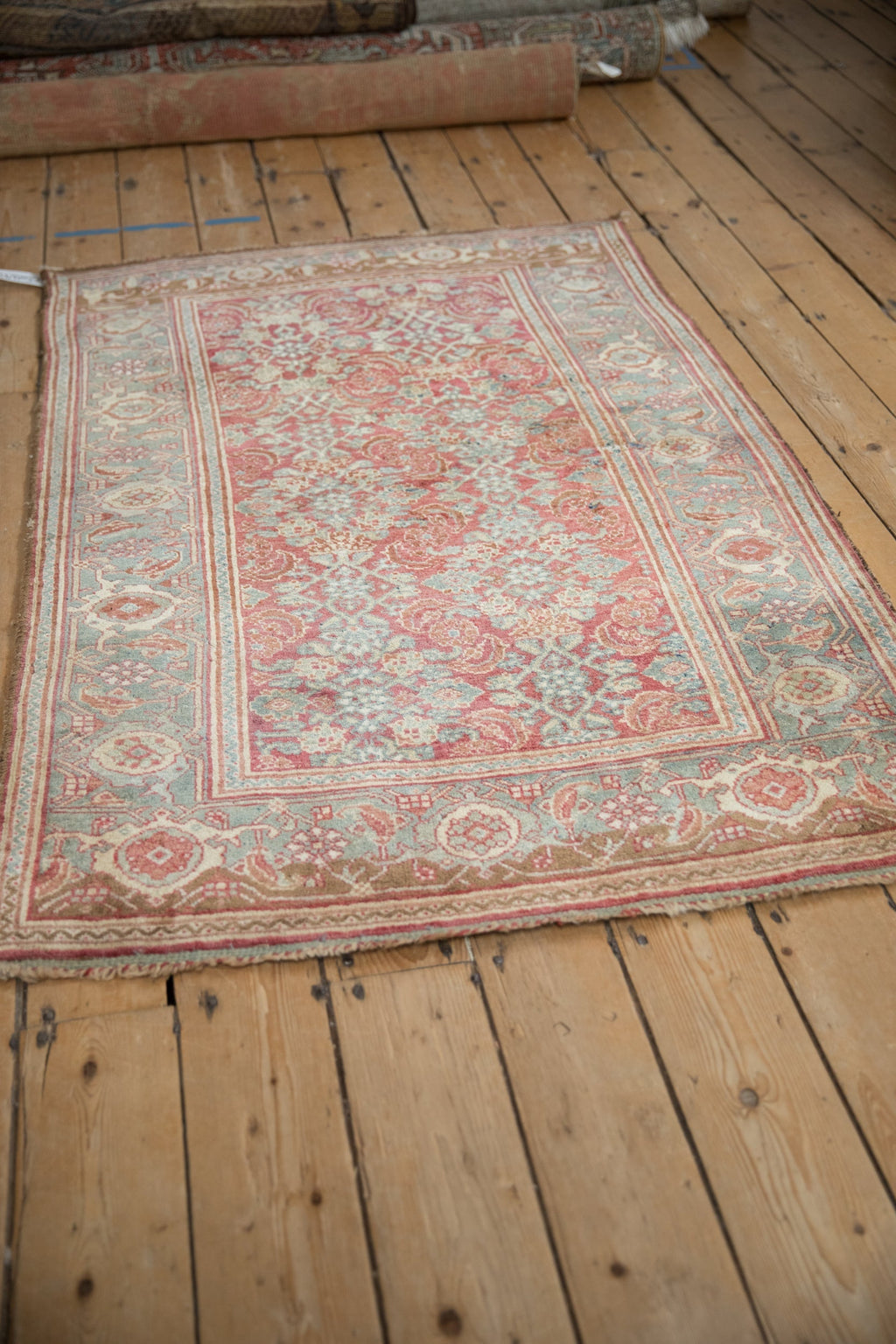 3.5x5.5 Vintage Distressed Bijar Rug