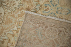 7x11 Vintage Distressed Heriz Carpet