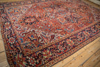 8x11.5 Vintage Heriz Carpet