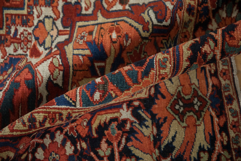 8x11.5 Vintage Heriz Carpet