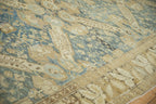 7x13 Vintage Distressed Kurdish Carpet