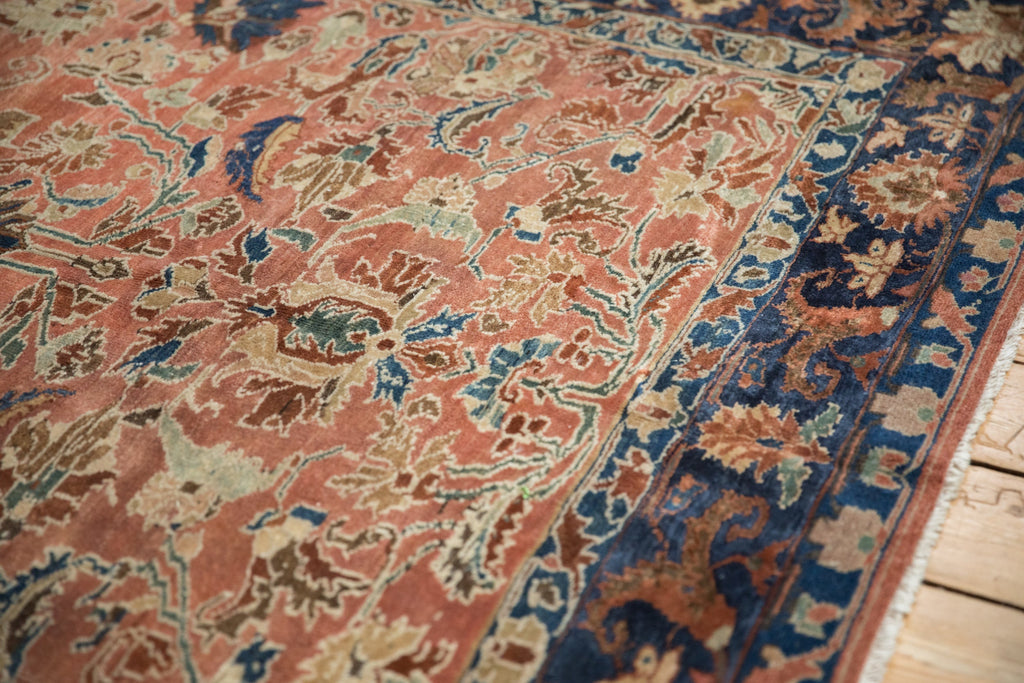 6x9.5 Antique Fine Distressed Lilihan Carpet