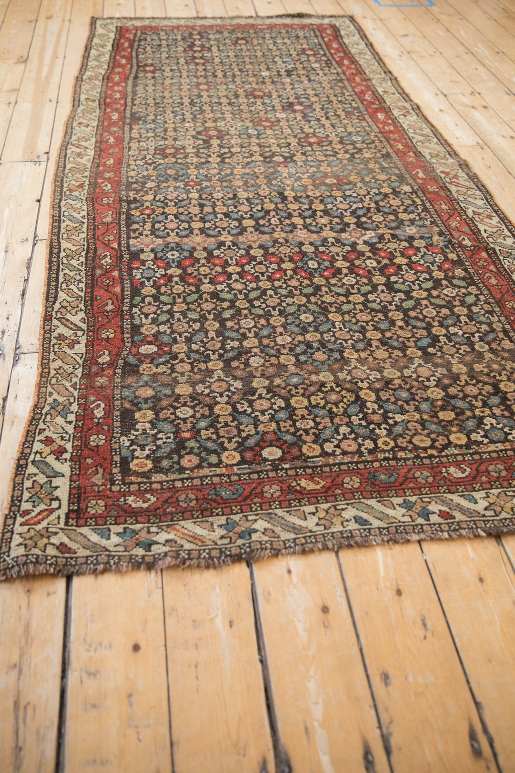 4x8.5 Antique Qashqai Rug Runner