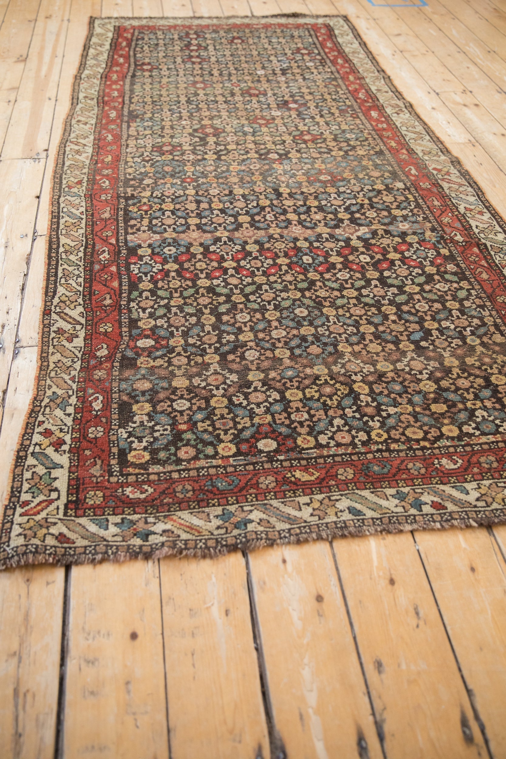 4x8.5 Antique Qashqai Rug Runner