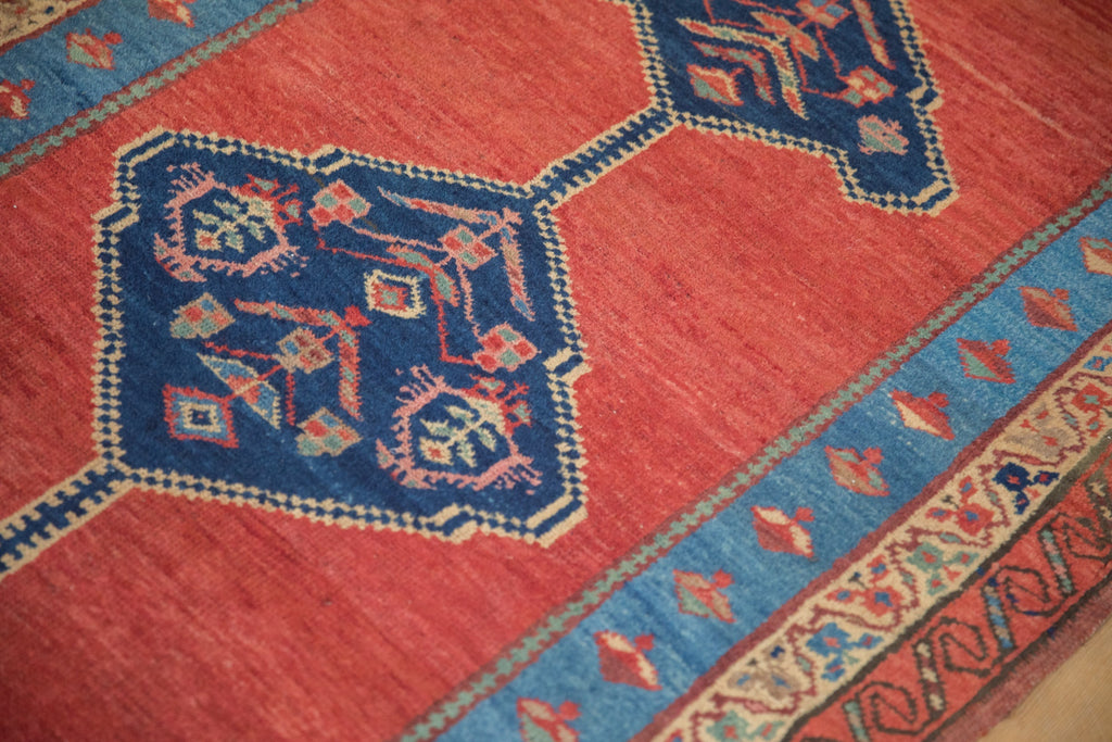 3.5x10 Antique Bakshaish Rug Runner