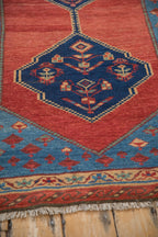 3.5x10 Antique Bakshaish Rug Runner