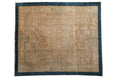 8x9.5 Antique Art Deco Carpet