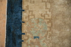 8x9.5 Antique Art Deco Carpet