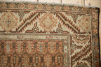 3.5x9.5 Vintage Distressed Hamadan Rug Runner