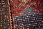3.5x12.5 Vintage Baktiari Rug Runner