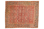 4.5x6 Antique Heriz Rug