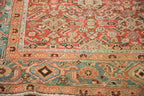 4.5x6 Antique Heriz Rug