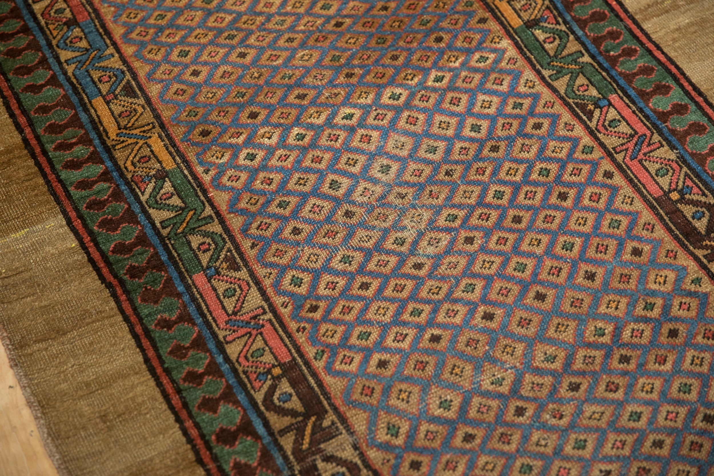 3.5x8.5 Antique Serab Rug Runner