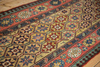 4x11.5 Antique Kazak Rug Runner
