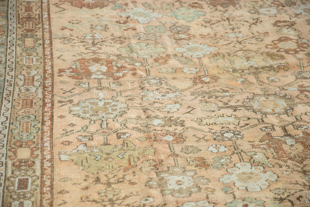 9x11.5 Vintage Distressed Ghiordes Carpet