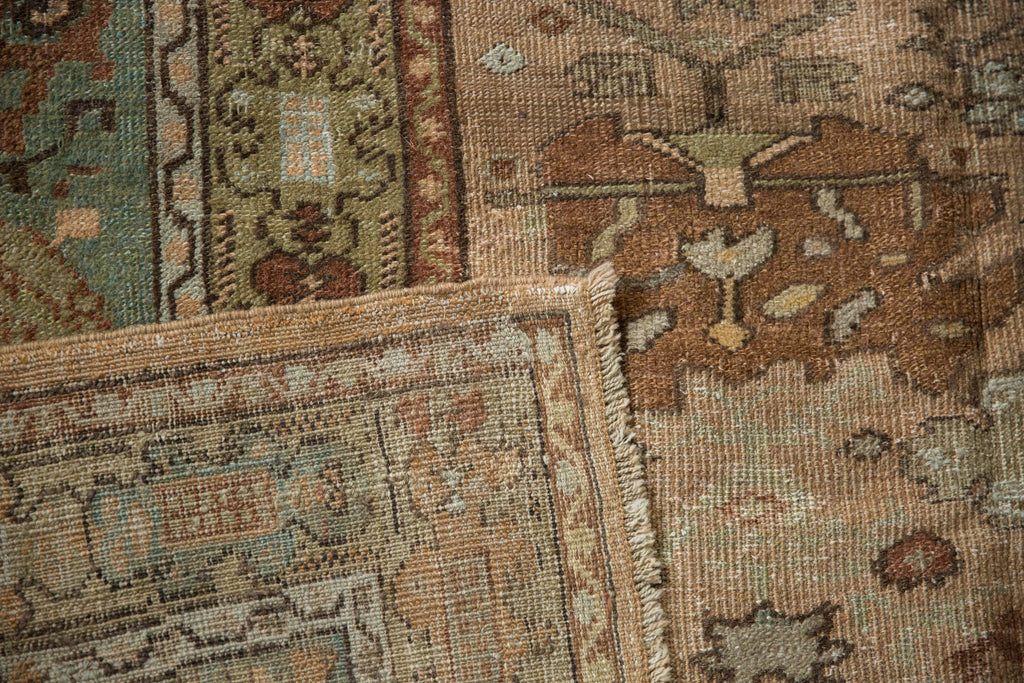 9x11.5 Vintage Distressed Ghiordes Carpet