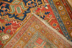 3.5x11 Antique Heriz Rug Runner