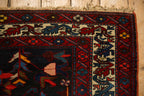 5.5x9 Vintage Bakhtiari Carpet