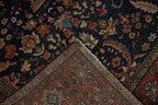 3.5x4.5 Antique Farahan Sarouk Square Rug