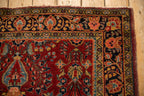 4.5x7 Vintage Sarouk Rug