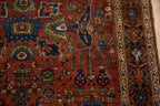 3.5x5 Antique Farahan Sarouk Rug