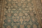 4x11 Vintage Distressed Hamadan Rug Runner