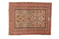 2x2.5 Vintage Shirvan Square Rug Mat