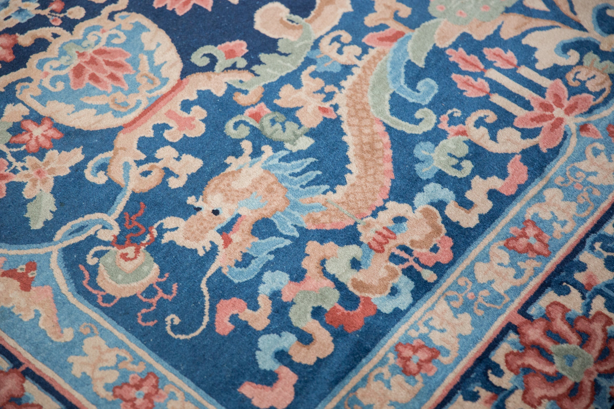 9x12 Vintage Art Deco Carpet