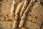 1.5x3 Vintage Distressed Fragment Kars Rug Mat
