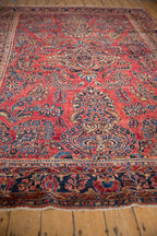 7x10 Antique American Sarouk Carpet