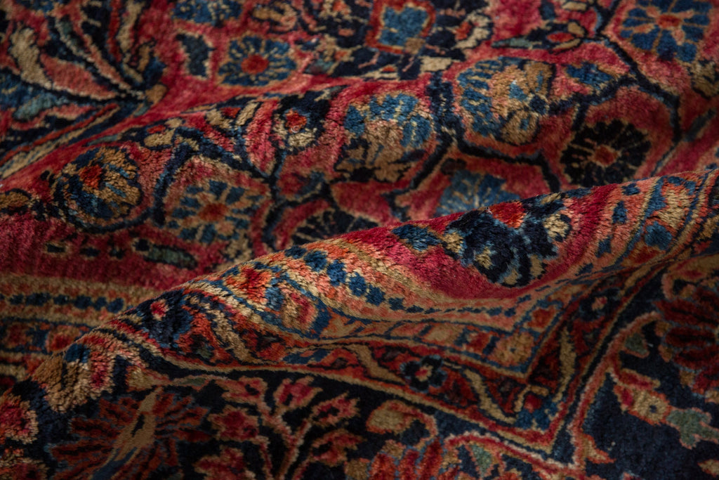 7x10 Antique American Sarouk Carpet