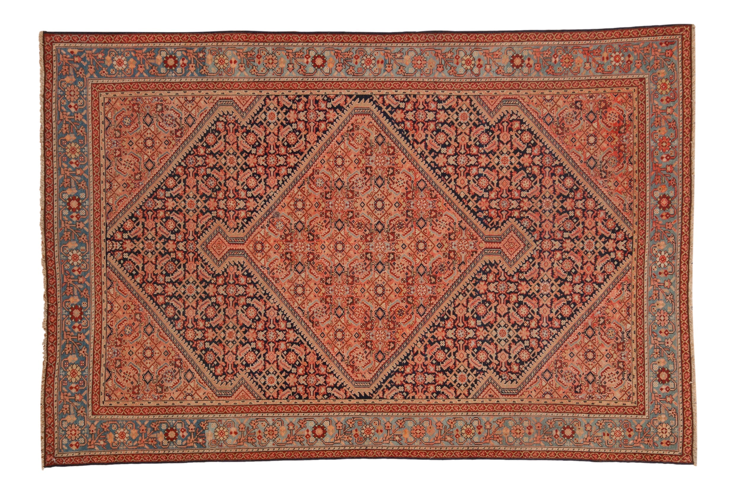 4x6.5 Antique Fine Malayer Rug