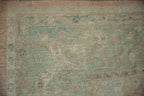 9x11.5 Vintage Distressed Oushak Carpet