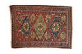 4.5x6.5 Antique Caucasian Soumac Rug