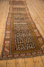 3x12.5 Vintage Kurdish Rug Runner
