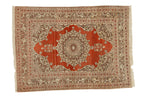 4x5.5 Antique Haji Jalili Tabriz Rug