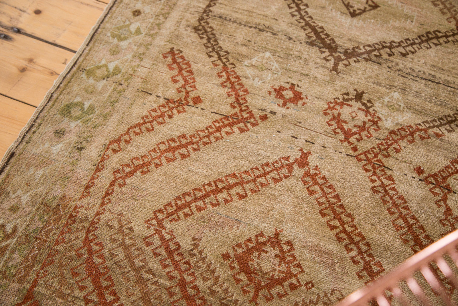3x6 Distressed Vintage Afghani Rug Runner
