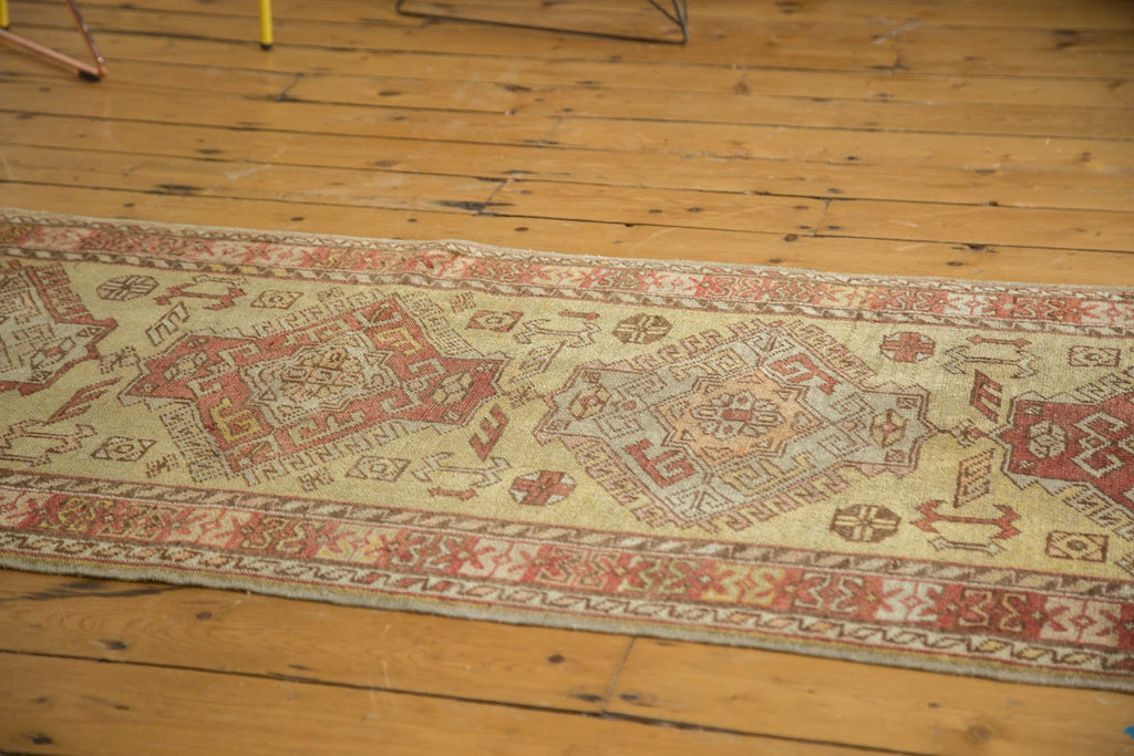 3x11 Vintage Oushak Rug Runner