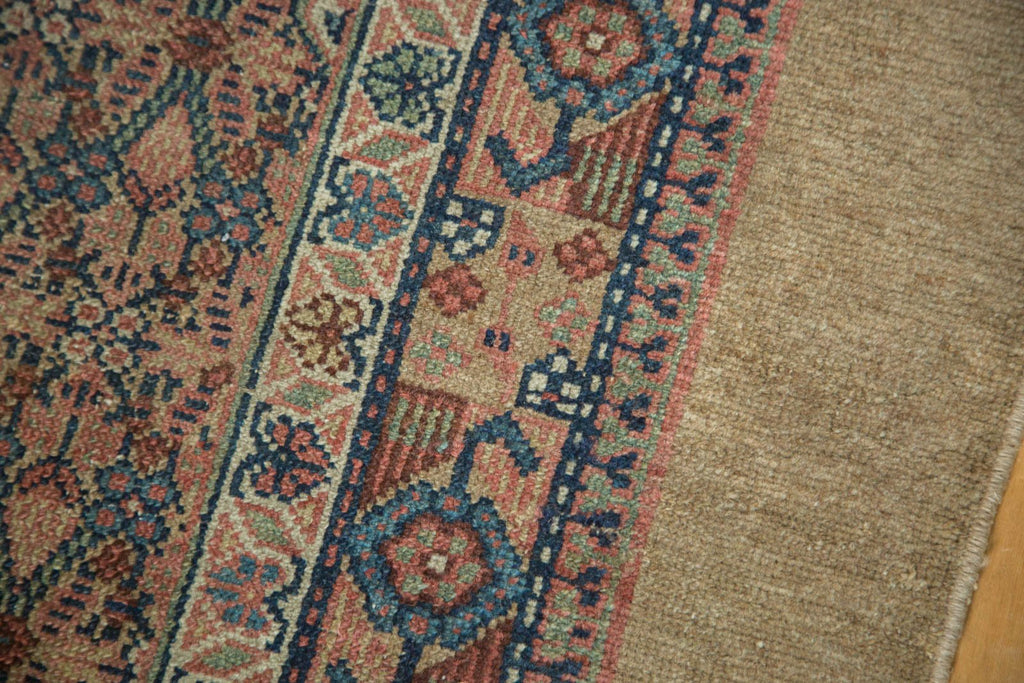 3.5x13.5 Antique Camel Hair Serab Rug Runner