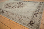 7x10 Vintage Distressed Oushak Carpet