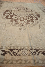 7x10 Vintage Distressed Oushak Carpet