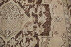 7x10 Vintage Distressed Oushak Carpet