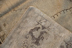 7x10 Vintage Distressed Oushak Carpet