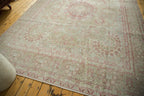 9x12.5 Vintage Distressed Meshed Carpet