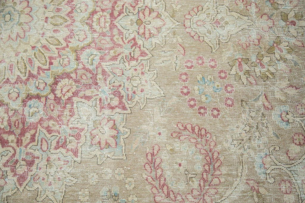 9x12.5 Vintage Distressed Meshed Carpet