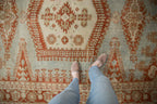 7.5x9.5 Vintage Distressed Veece Carpet