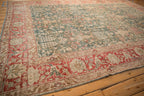8x11.5 Vintage Distressed Tabriz Carpet